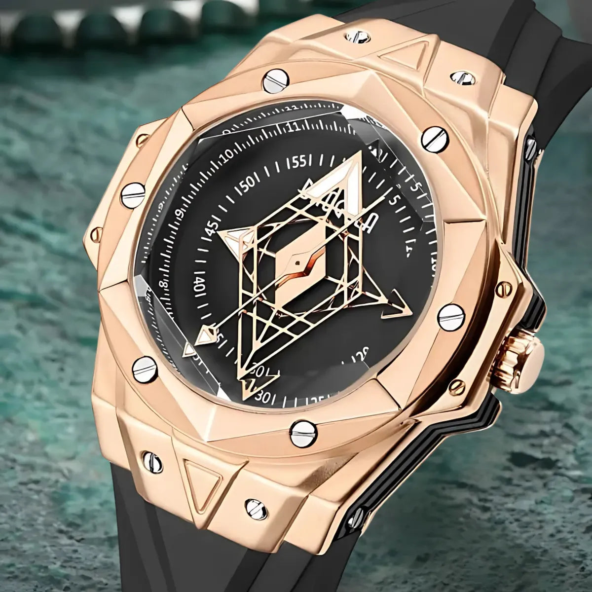 Rose Gold Luxury Quartz