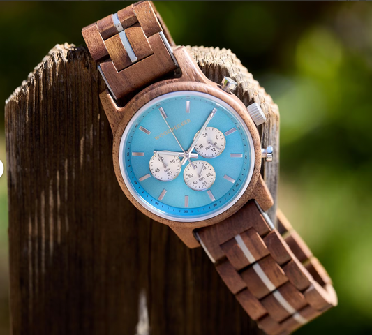 Engraved Watch for Men, Wooden Mens watches, Personalized Gift for Him, 30th Birthday Gift, 5th anniversary gift for boyfriend, gift for dad