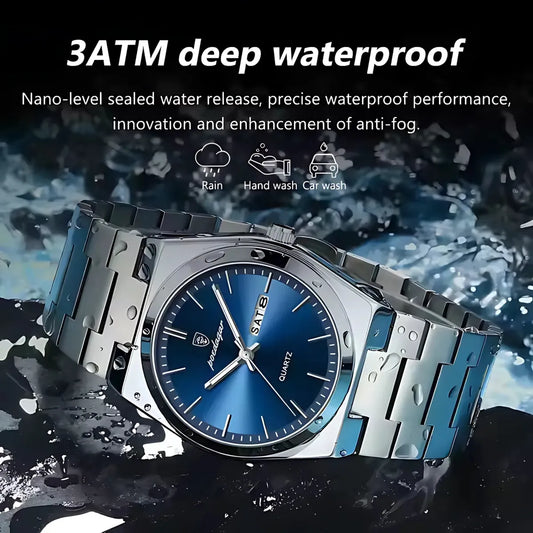 SilverLuxury Quartz Watch For Men